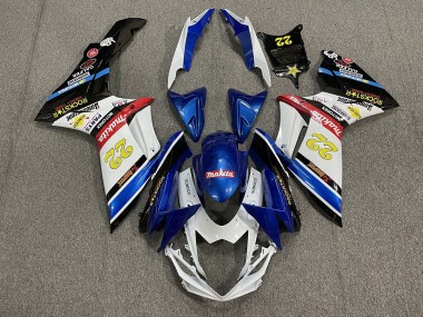 22 Rockstar 2011-2020 Suzuki GSXR 600-750 Motorcycle Fairings