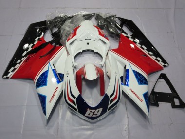 69 2007-2012 Ducati 848 1098 1198 Motorcycle Fairings