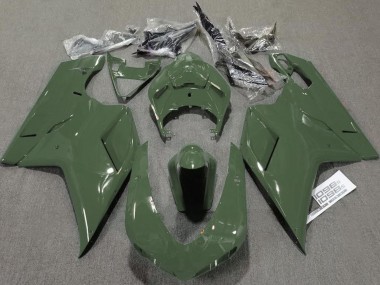 Army Green Gloss 2007-2012 Ducati 848 1098 1198 Motorcycle Fairings