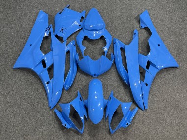 Baby Blue 2006-2007 Yamaha R6 Motorcycle Fairings