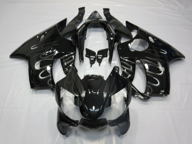 Black Flame 2004-2007 Honda CBR600 F4i Motorcycle Fairings