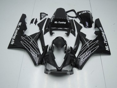 Black Gloss ( Custom ) 2009-2012 Triumph Daytona 675 Motorcycle Fairings