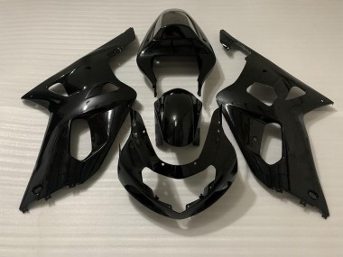 Black Gloss 2001-2003 Suzuki GSXR 600-750 Motorcycle Fairings