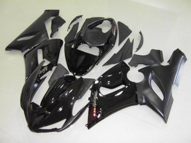 Black Gloss 2005-2006 Kawasaki ZX6R Motorcycle Fairings