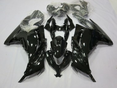 Black Gloss 2013-2018 Kawasaki Ninja 300 Motorcycle Fairings