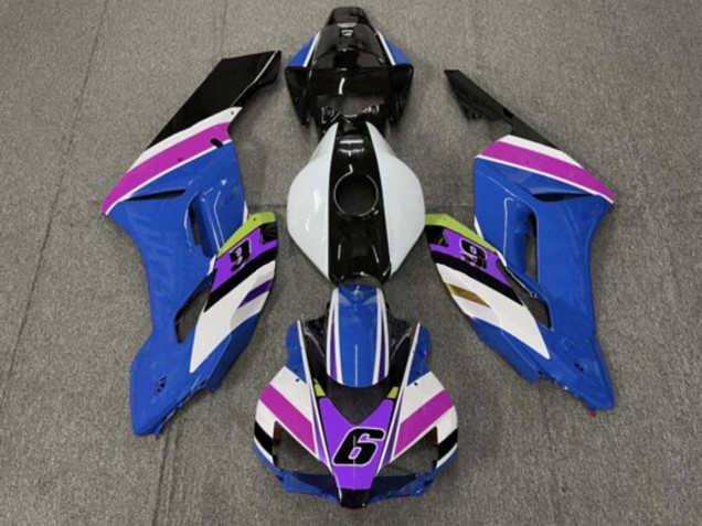 Blue 6 2004-2005 Honda CBR1000RR Motorcycle Fairings