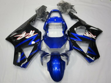 Blue and Black 2002-2003 Honda CBR954 Motorcycle Fairings