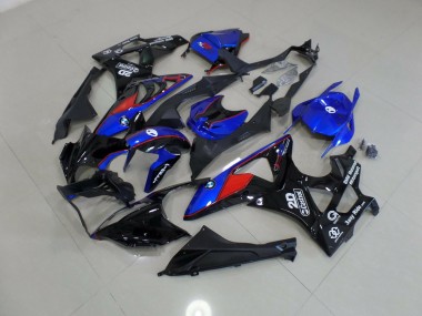 Blue and White Red 2009-2016 BMW S1000RR Motorcycle Fairings