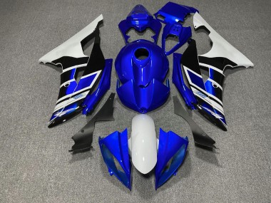 Blue Black and White OEM Style 2008-2016 Yamaha R6 Motorcycle Fairings