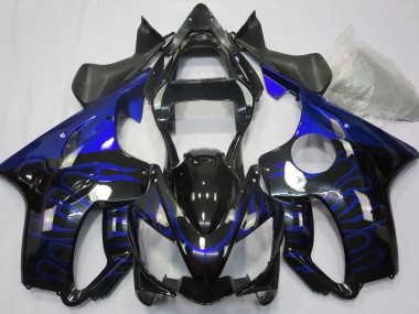 Blue Flame 2001-2003 Honda CBR600 F4i Motorcycle Fairings