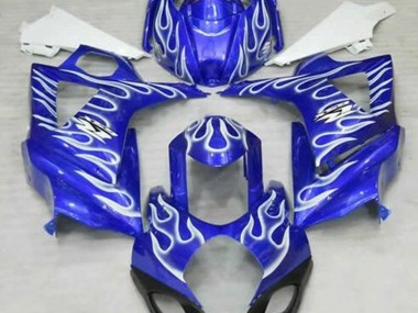 Blue Flame 2007-2008 Suzuki GSXR 1000 Motorcycle Fairings