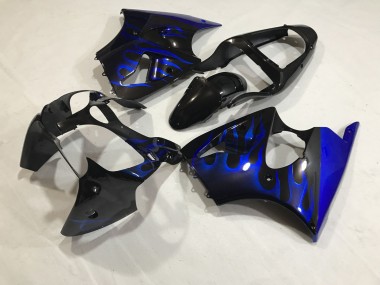 Blue Flame Kit 2000-2002 Kawasaki ZX6R Motorcycle Fairings