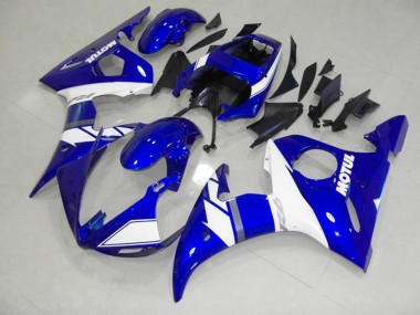 Blue Motul 2003-2005 Yamaha R6 Motorcycle Fairings