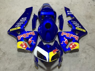 Blue Red Bull 2005-2006 Honda CBR600RR Motorcycle Fairings