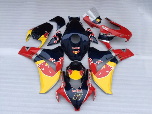 Blue Red Bull 2008-2011 Honda CBR1000RR Motorcycle Fairings