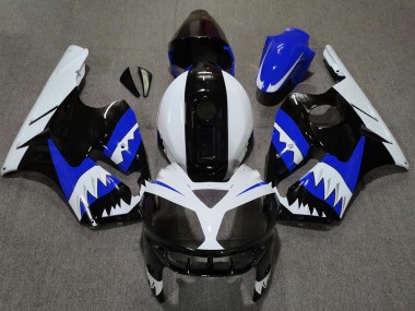 Blue Shark 2002-2005 Kawasaki ZX12R Motorcycle Fairings