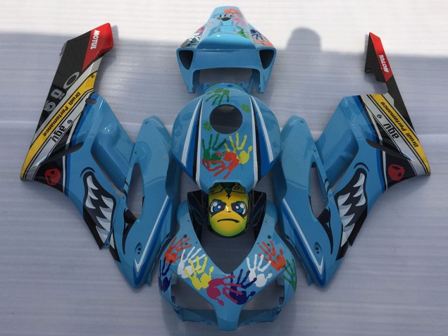 Blue Shark 2004-2005 Honda CBR1000RR Motorcycle Fairings