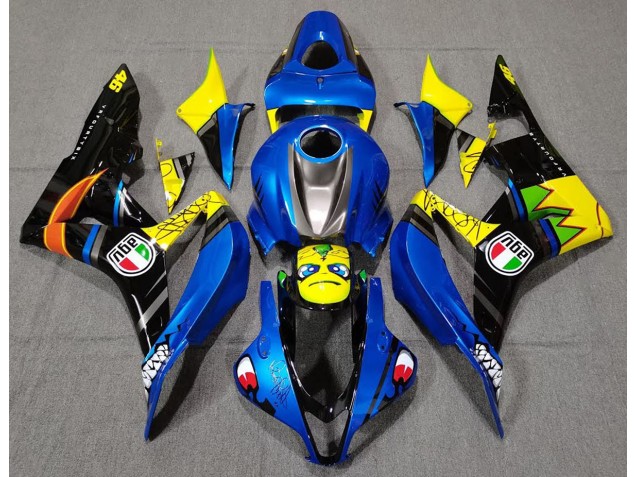 Blue Shark 2007-2008 Honda CBR600RR Motorcycle Fairings