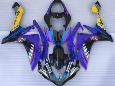 Blue Shark 2007-2008 Yamaha R1 Motorcycle Fairings