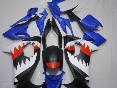 Blue Shark 2008-2010 Kawasaki ZX10R Motorcycle Fairings