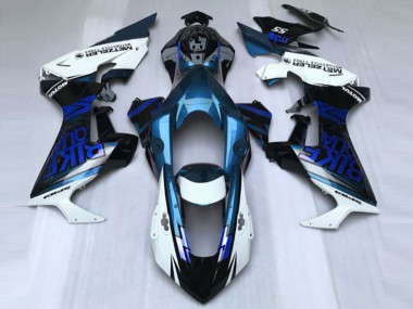 Blue & White Custom 2017-2019 Honda CBR1000RR Motorcycle Fairings