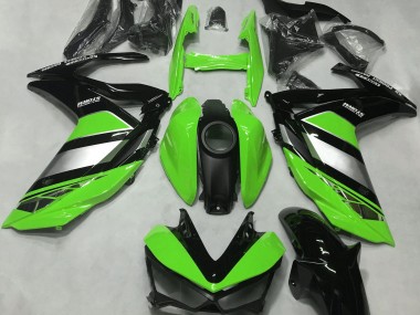 Bright Green Yamalube 2015-2018 Yamaha R3 Motorcycle Fairings