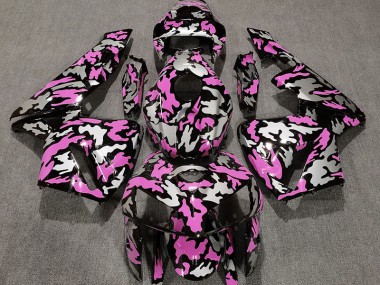 Camo & LIGHT PINK 2005-2006 Honda CBR600RR Motorcycle Fairings