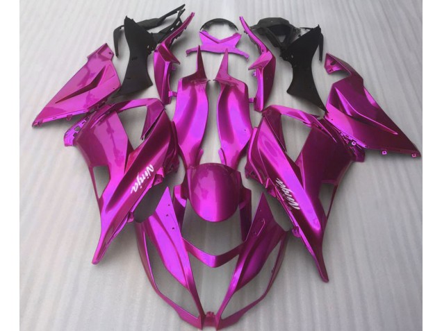 Candy Pink Gloss 2016-2019 Kawasaki ZX10R Motorcycle Fairings