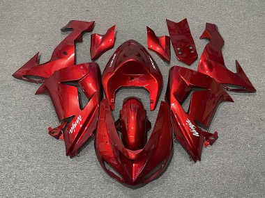 Candy Red 2006-2007 Kawasaki ZX10R Motorcycle Fairings