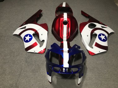 Captain America 2002-2005 Kawasaki ZX12R Motorcycle Fairings