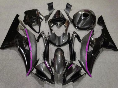 Carbon Fiber & Pink 2008-2016 Yamaha R6 Motorcycle Fairings