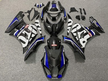 Carbon Fiber Style & Blue 2017-2019 Suzuki GSXR 1000 Motorcycle Fairings