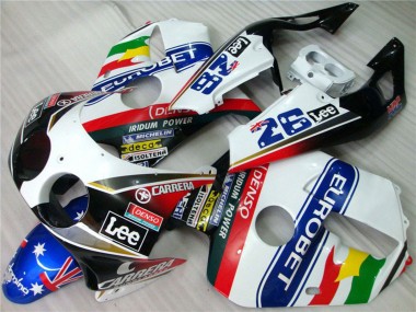 Carrera EuroBet 1990-1998 Honda CBR250RR Motorcycle Fairings