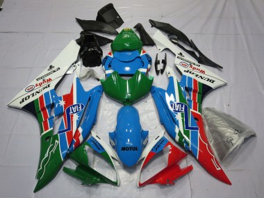 Classic Dunlop 2006-2007 Yamaha R6 Motorcycle Fairings