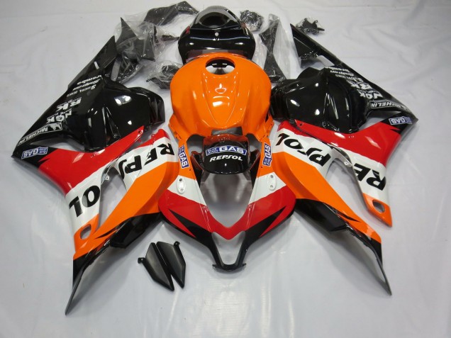 Classic Repsol Style 2009-2012 Honda CBR600RR Motorcycle Fairings