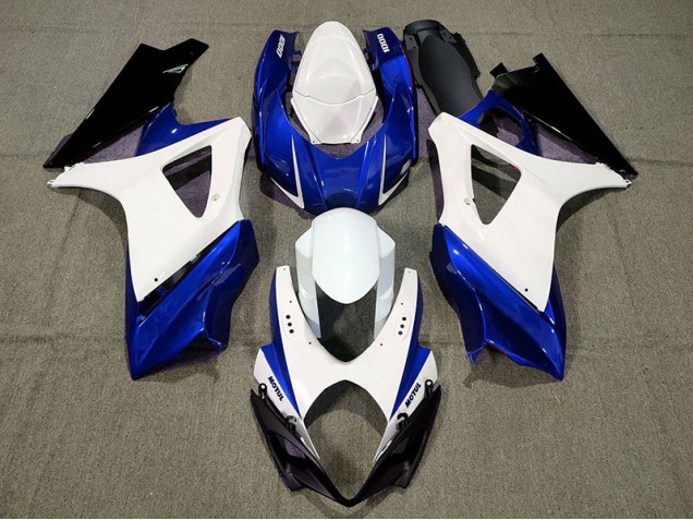 Custom Design Blue 2007-2008 Suzuki GSXR 1000 Motorcycle Fairings