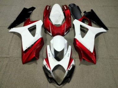 Custom Design Red 2007-2008 Suzuki GSXR 1000 Motorcycle Fairings