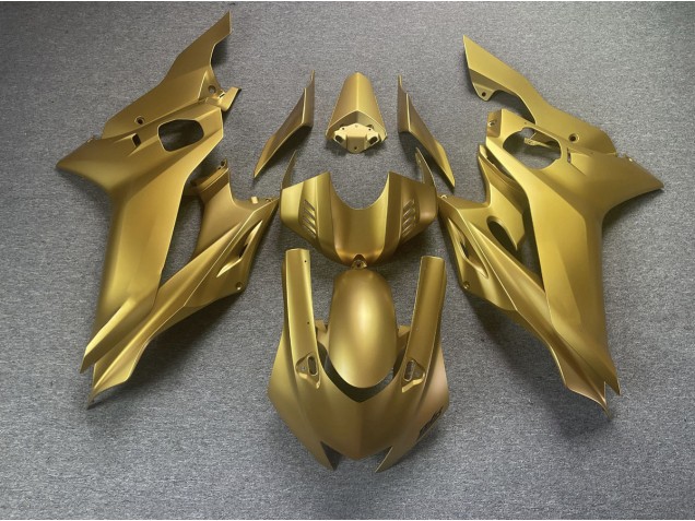 Custom Gold 2017-2019 Yamaha R6 Motorcycle Fairings