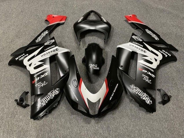 Custom Matte 2007-2008 Kawasaki ZX6R Motorcycle Fairings