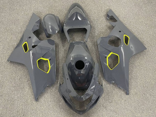 Custom Neon and Nardo 2004-2005 Suzuki GSXR 600-750 Motorcycle Fairings