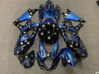 Custom Pearl Star Style 2007-2008 Suzuki GSXR 1000 Motorcycle Fairings