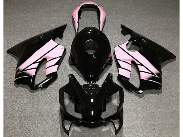 Custom Pink and Black 2004-2007 Honda CBR600 F4i Motorcycle Fairings