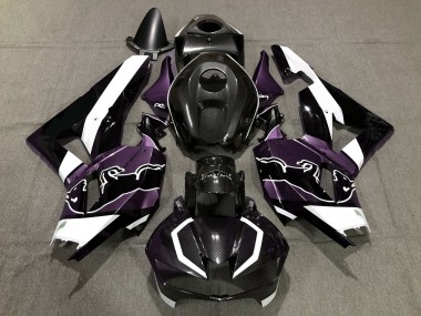 Custom Purple Carbon Bull 2013-2020 Honda CBR600RR Motorcycle Fairings