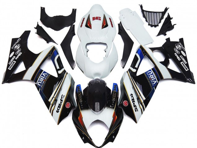 Custom VIRU Style 2007-2008 Suzuki GSXR 1000 Motorcycle Fairings