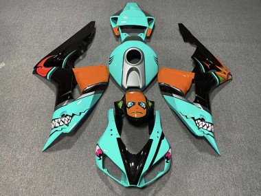 Cyan Shark 2006-2007 Honda CBR1000RR Motorcycle Fairings