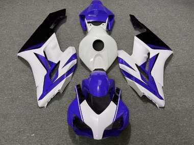 Dark Blue White and Black Gloss 2004-2005 Honda CBR1000RR Motorcycle Fairings