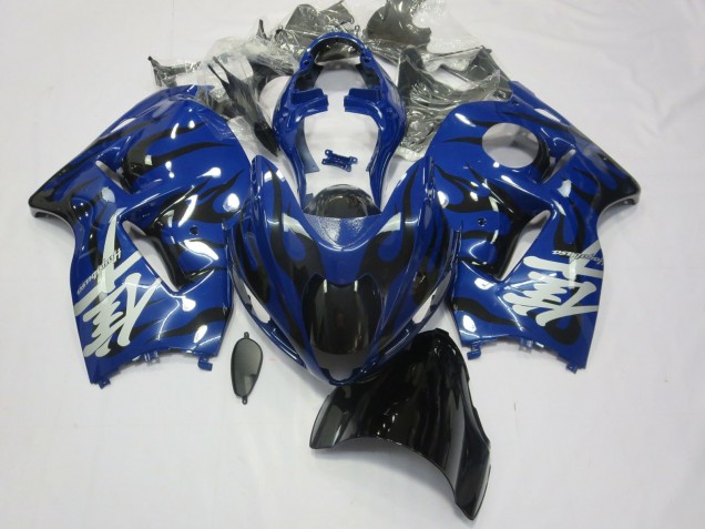 Deep Blue 1997-2007 Suzuki GSXR 1300 Motorcycle Fairings