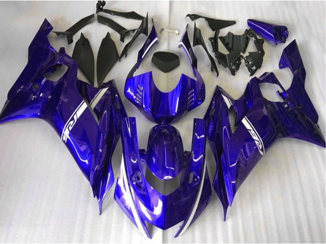 Deep Blue 2017-2019 Yamaha R6 Motorcycle Fairings