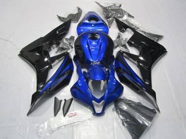 Deep Blue Gloss 2007-2008 Honda CBR600RR Motorcycle Fairings