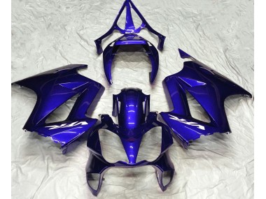 Deep Blue Plain 2002-2012 Honda VFR800 Motorcycle Fairings